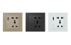 Akubela Smart Socket with USB (CN/ZigBee) - SM-1023N - Gold